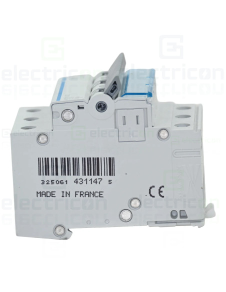 Siguranta automata (Disjunctor), MCB, curba C, 25A, 3P, 6kA, 3M, Hager, MCN325