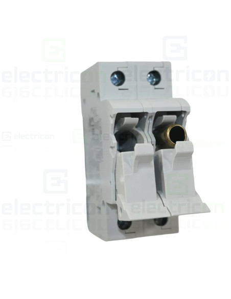 Separator fuzibil (soclu), pentru CH 10x38, maxim 32A, 1P+N, cu indicator LED, EFD 10 1P+N LED, ETI, 002540012