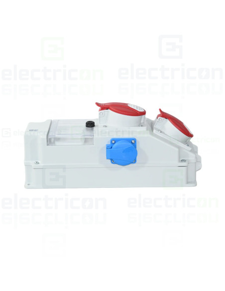 Tablou organizare santier ROS-5/x-15/S, 2X250V+5P 16A 400V +5P 32A 400V , gri, SEZ DK as, SEZ10011248HU