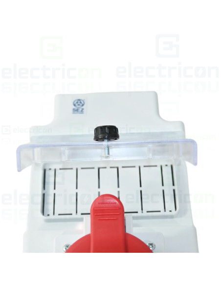 Tablou organizare santier ROS-5/x-15/S, 2X250V+5P 16A 400V +5P 32A 400V , gri, SEZ DK as, SEZ10011248HU