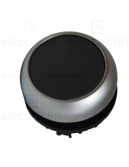 Buton comanda cu revenire plat negru Schrack MM216590