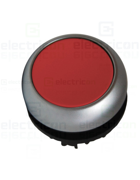 Buton comanda cu revenire plat negru Schrack MM216590