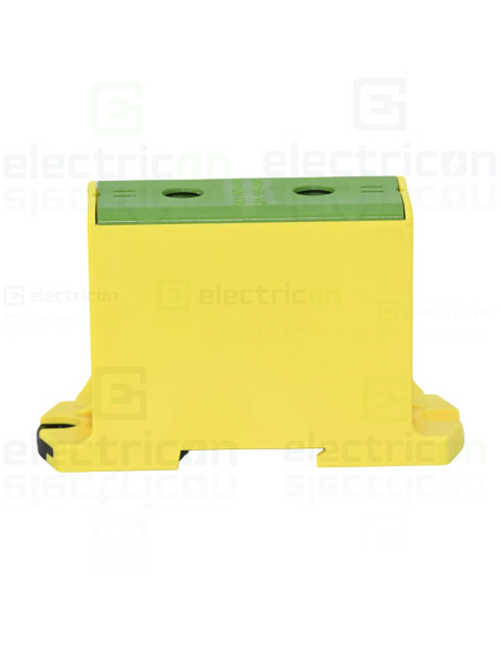 Clema de derivatie, 1P, fixare pe sina,240mmp, galben, Morek, MAA1240Y10