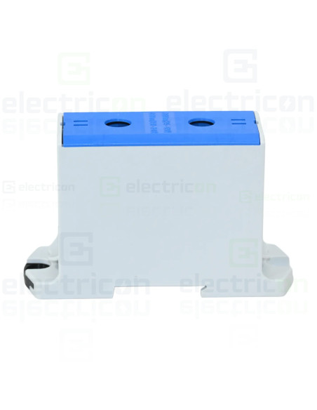 Clema de derivatie, 1P, fixare pe sina,240mmp, albastru, Morek, MAA1240B10