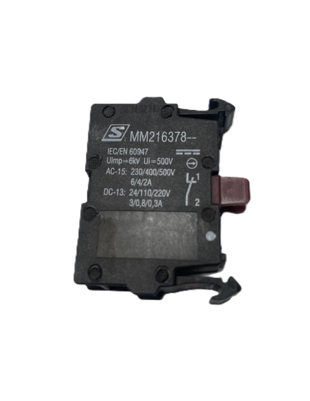 Bloc contact Schrack MM216378