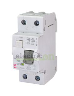 Siguranta RCBO 20A/30mA ETI - 002173205