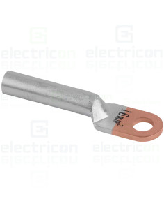 Papuc inelar neizolat cupru-aluminiu, 16mm², M6, (d1 5,8mm, d2 6,5mm), Tracon Electric, RA16-6