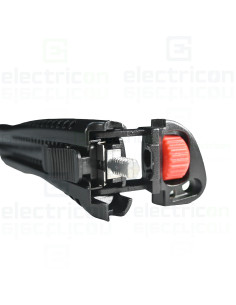 Cuţit cu lame, mâner aliajzinc, lamă din oţel aliat SK4, L 178mm, D 33mm, W - 19mm, d  18mm, Tracon, UTILK02 2