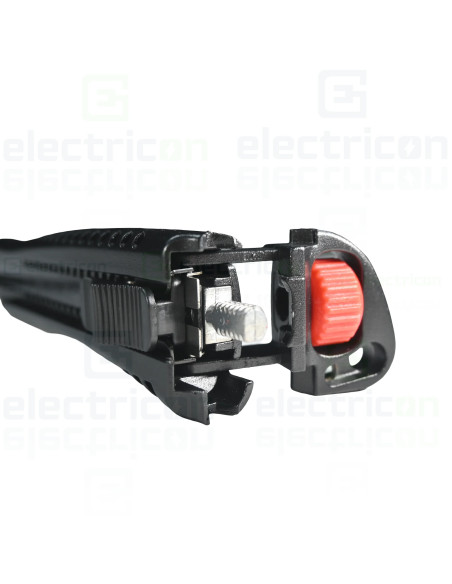 Cuţit cu lame, mâner aliajzinc, lamă din oţel aliat SK4, L 178mm, D 33mm, W - 19mm, d  18mm, Tracon, UTILK02