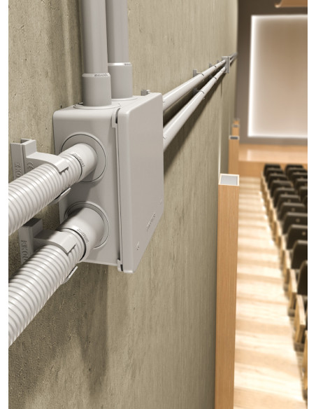 Mufa conductor compatibil cu Copex-uri Kouvidis Gama Condur ISR, gri, IP65