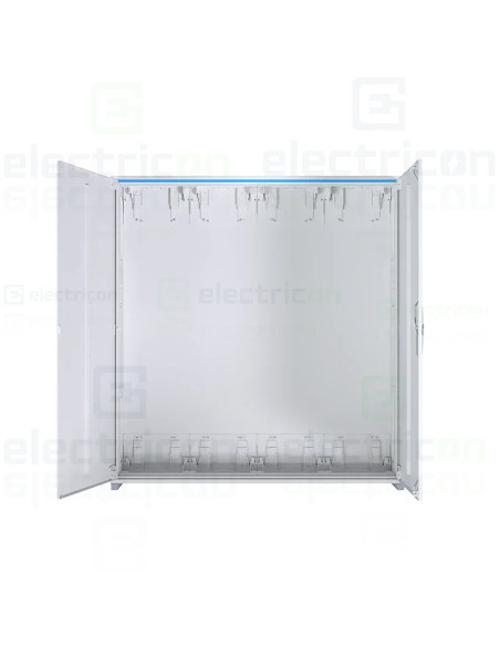 Dulap contor, 1100x1050x205 mm, IP44/54, 336 unități spațiale, Hager, universZ, ZB34S