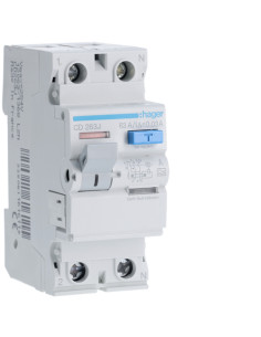 Intreruptor diferential 63A/30mA Hager - CD263J