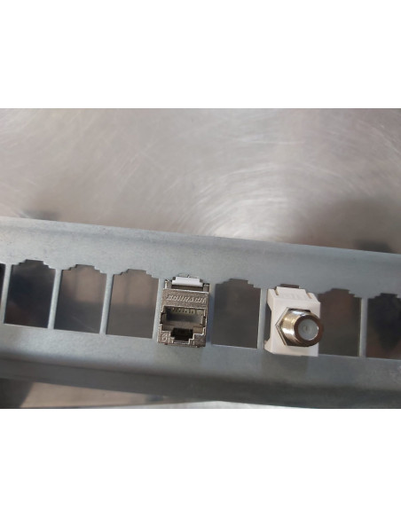 Modul cupla coaxial F-F, TOOLLESS LINE, Schrack, HSEMRKFFWS