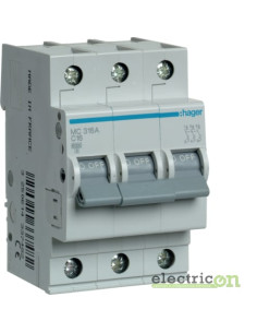 Intrerupator MCB C16A Hager - MC316A