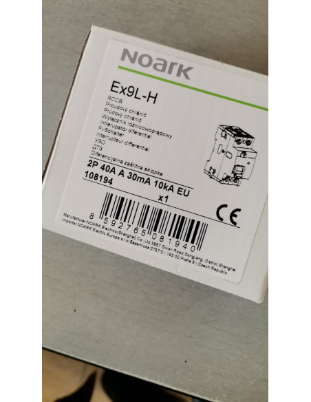 RCCB Intreruptor diferential 2P 40A Tip A 30mA 10kA