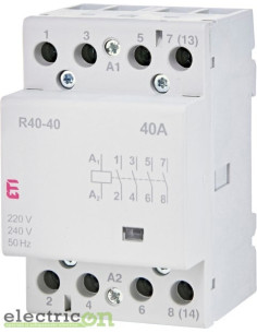 Contactor modular 4P