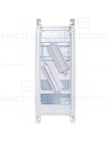 Tablou combo (hibrid), incastrat, 60 module, (24 module curent + 36 module multimedia), IP30, Volta, Hager, VU602NWH