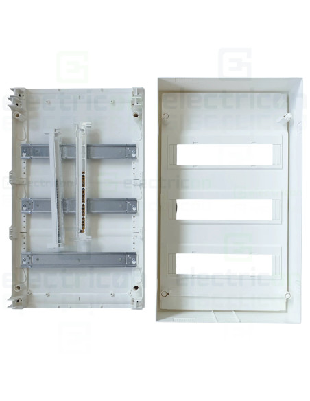 Tablou Volta aparent 36 module, 3x12, IP30, Hager, VA36B