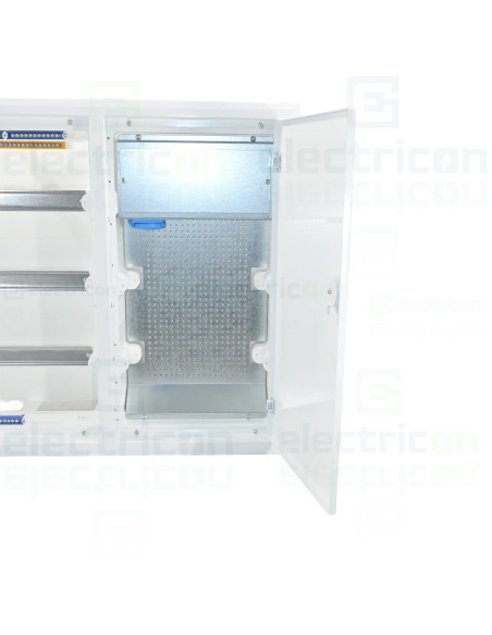 Tablou combo (hibrid), incastrat,72 module, (36 module curent +36 module multimedia), IP40, ERP 12-3-3H MEDIA, ETI, 001101374