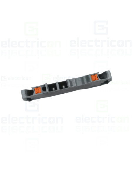 Clema șir, de trecere, 2 conexiuni, 1,5 mm²,gri, TopJobs Push-In, Wago, 2201-1201