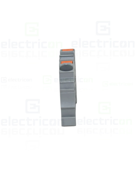 Clema șir, de trecere, 2 conexiuni, 10 mm²,gri, CAGE CLAMP, Wago, 2210-1201