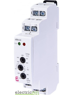 Releu monitorizare pentru tensiune trifazată