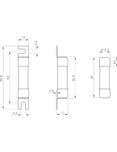 Siguranta fuzibila cilindrica fotovoltaica 2
