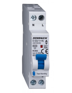 Siguranta RCBO 10A/30mA Schrack - AI618510 2