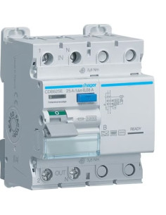 Diferential 25A/30mA Hager - CDB525E