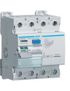 Diferential 63A/30mA Hager - CDB663E