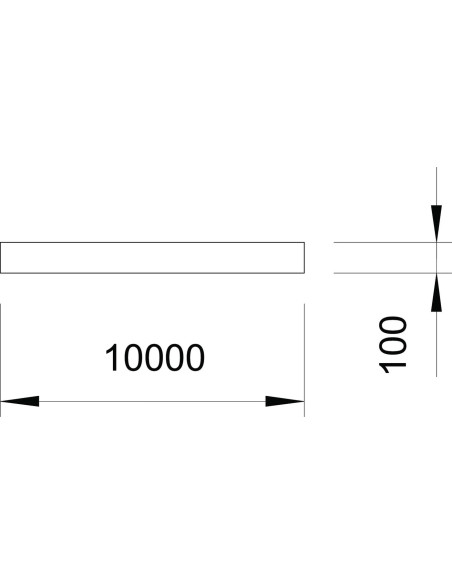 Banda din plastic pentru protectia impotriva coroziunii conexiunilor de suprafata si subteran, 100x10000mm, OBO Bettermann