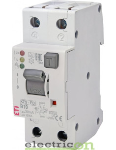 Siguranta RCBO 10A/30mA ETI - 002172402