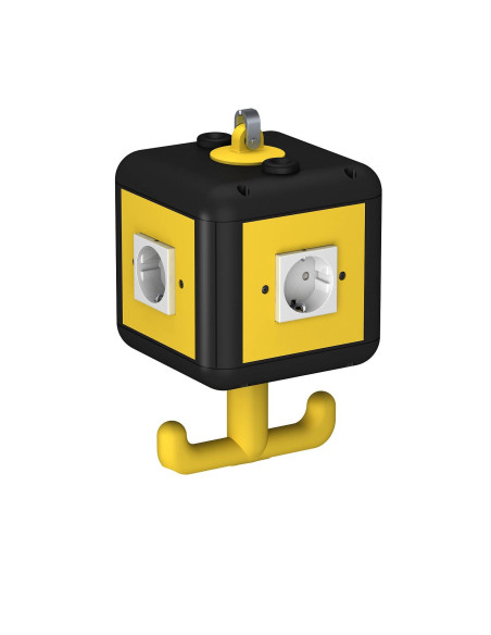 Unitate de alimentare cu 4 prize Schuko contact de protecție PE, cu montaj pe tavan, OBO Bettermann, 6109802