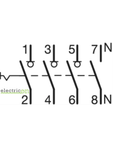 Separator compact 4P, 63A, 3.5M
