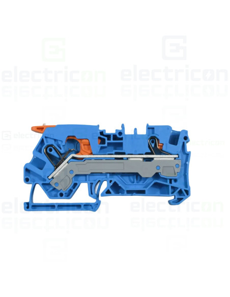 cu pârghie și buton