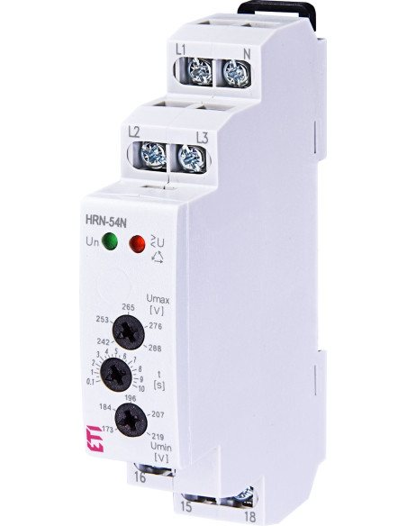 Releu monitorizare tensiune trifazica sub/supratensiune