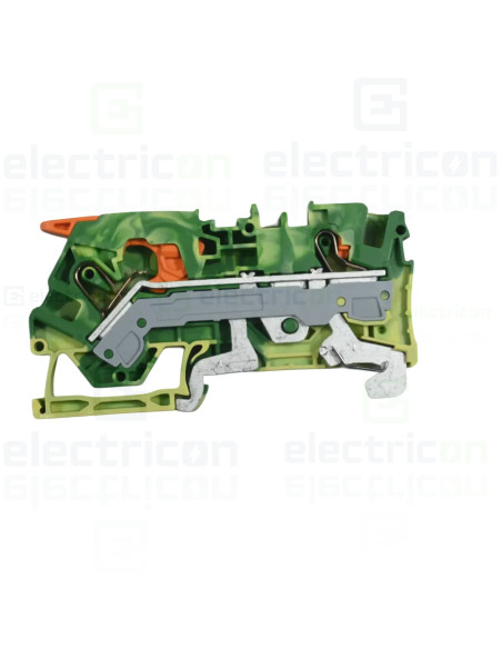 cu pârghie și buton