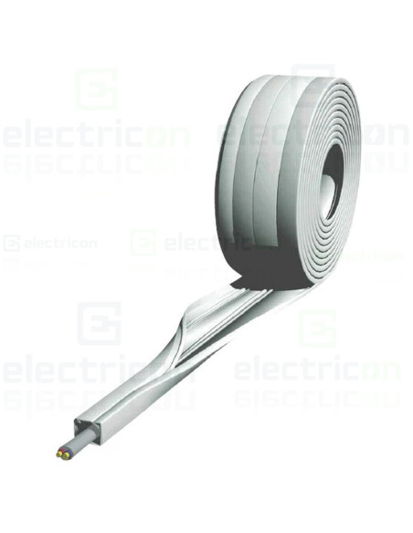 Canal cablu rola, 20 metri, 20x35, alb, Tehaflex, Hager, LFR2003509010