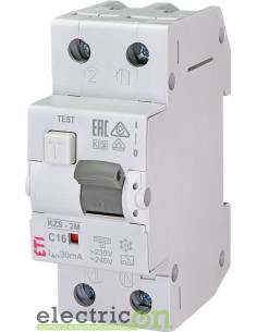Siguranta RCBO 16A/30mA ETI - 002173224