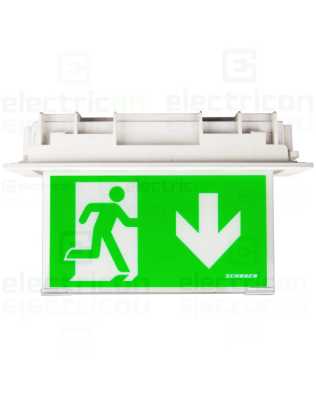 Corp iluminat de siguranta KS 4x0,5W, LED 230V, IP54, montaj universal, Schrack, NLKSC009EL