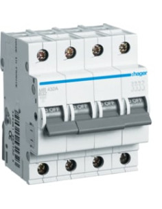Intrerupator MCB B32A Hager - MB432A