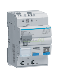 Siguranta RCBO 20A/30mA Hager - ARF970D