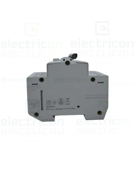 Diferential RCBO, 3P+N, 32A, 30mA, curba C, tip A, C32, 6kA, KZS-4M 3p+N A C32/0.03, ETI, 002174927