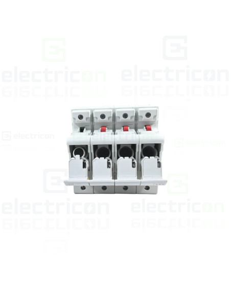 Separator fuzibil (soclu), pentru CH14x51, maxim 50A, 4P, cu LED,  Hager, LS604