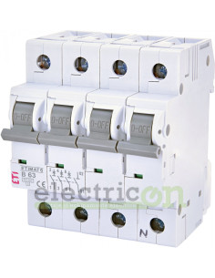 Intrerupator MCB B63A ETI - 002116522