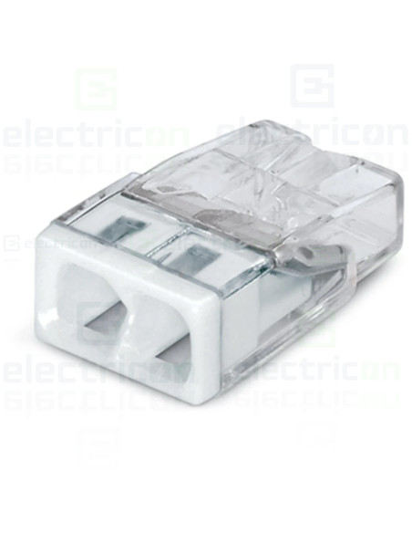 Clemă legătură doză, 2x2,5mm², PUSH-Wire, Wago, 2273-202