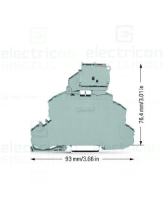 Clemă suport pentru siguranțe 5x20 mm 2