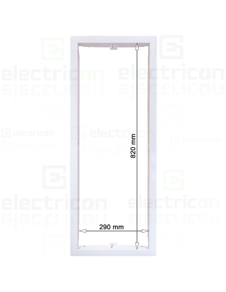 Tablou multimedia, incastrat ,60 module (5x12), ușă albă, IP30, Hager, Volta, VU60NW