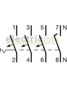 Intrerupator MCB C63A Hager - MCN663 2