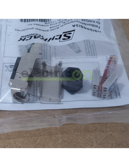 Conector IP20 RJ45G Cat.6a pt. AWG23